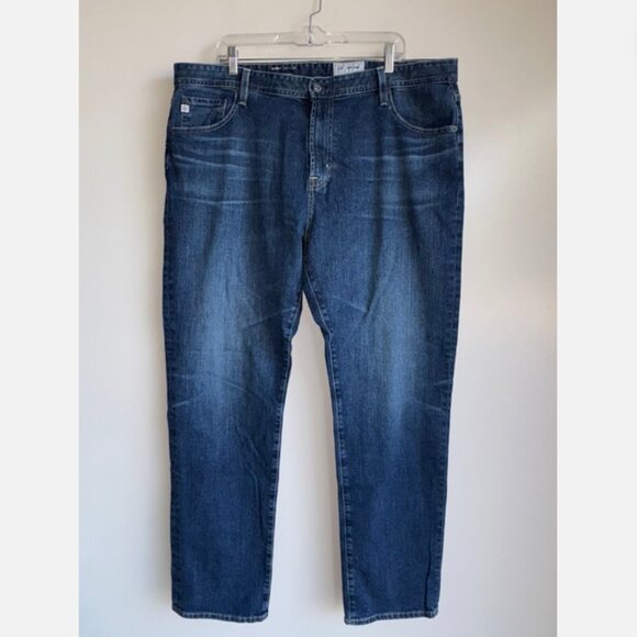 AG Adriano Goldschmied EVERETT Slim Straight Jeans Size 42x33 - Picture 1 of 13